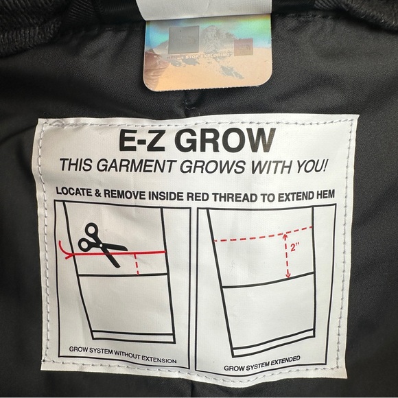 NWT The North Face Freedom Insulated Pant (gray/blue) - Picture 11 of 13